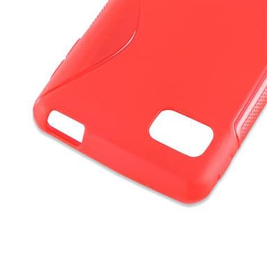 LG OPTIMUS F3 Skal Fodral Case (Röd)