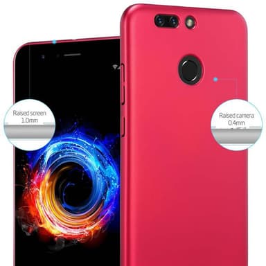 Honor 8 PRO Skal Fodral Case (Röd)