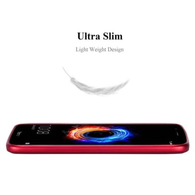 Honor 8 PRO Skal Fodral Case (Röd)