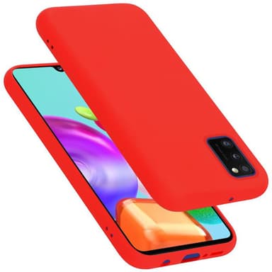 Samsung Galaxy A41 Skal Fodral Case (Röd)