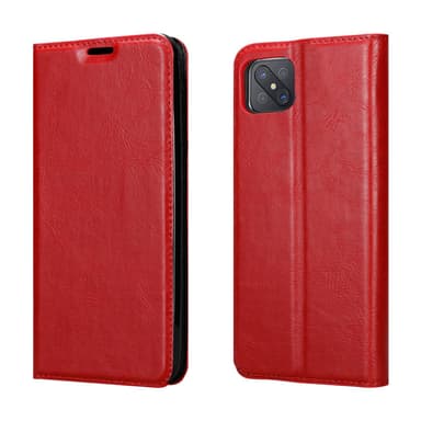 Oppo Reno4 Z Skal Fodral Case (Röd)