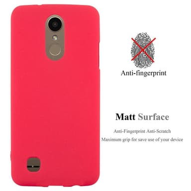 Skal LG K10 2017 US Version Fodral Case (Röd)