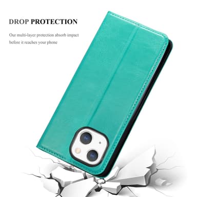 iPhone 13 Skal Fodral Case (Turkos)