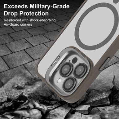 iPhone 15 PRO MAX Skal Fodral kompatibel MagSafe