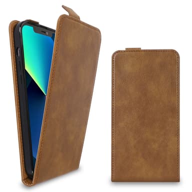 iPhone 13 MINI Flipfodral Skal (Brun)