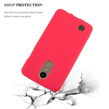 Skal LG K10 2017 US Version Fodral Case (Röd)