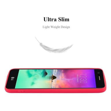 Skal LG K10 2017 US Version Fodral Case (Röd)