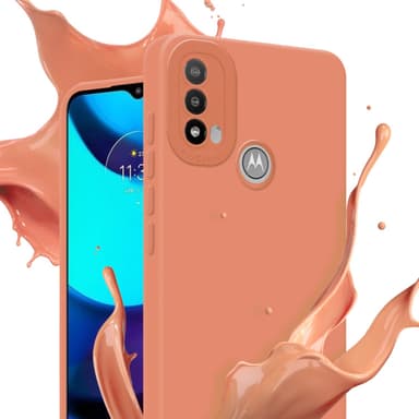 Motorola MOTO E20 Skal Fodral Case (Orange)