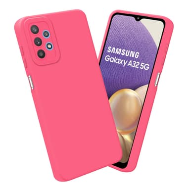 Samsung Galaxy A32 5G Skal Fodral Case (Röd)