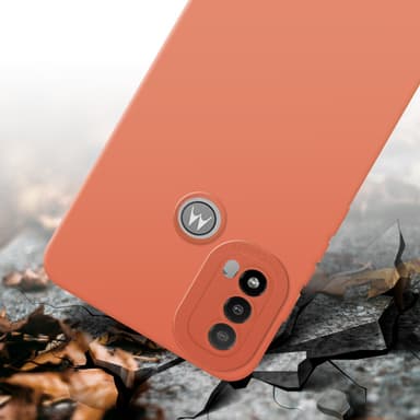 Motorola MOTO E20 Skal Fodral Case (Orange)