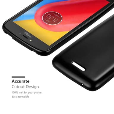 Skal Motorola MOTO C PLUS Fodral Case (Svart)