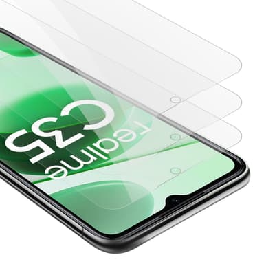 Realme C35 / Narzo 50A PRIME 3x Skyddsglas Skyddsfilm