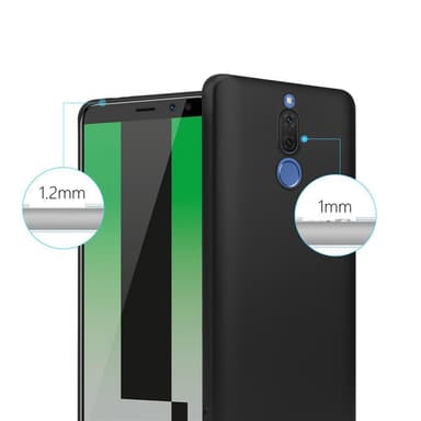 Skal Huawei MATE 10 LITE Fodral Case (Svart)