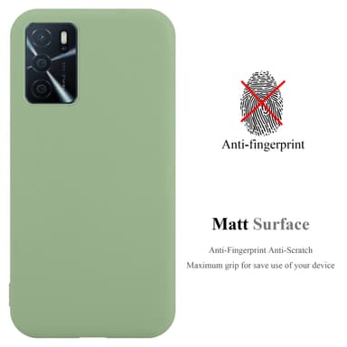 Skal Oppo A16s / A54s Fodral Case (Grön)