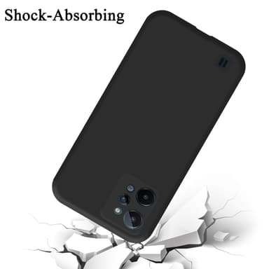 Realme C31 Skal Fodral Case (Svart)