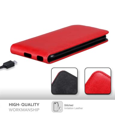 Huawei NOVA 2 Flipfodral Skal (Röd)