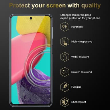 Samsung Galaxy M53 5G Skyddsglas Skyddsfilm Skärmskydd