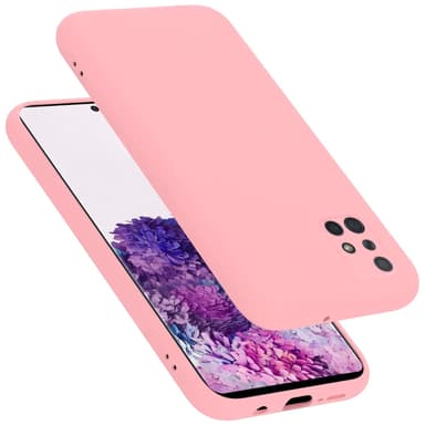 Samsung Galaxy A71 4G Skal Fodral Case (Rosa)