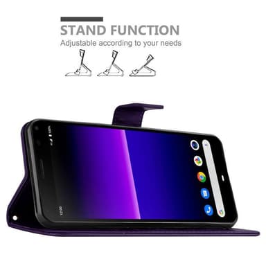 Sony Xperia 8 Plånboksfodral Skal (Lila)