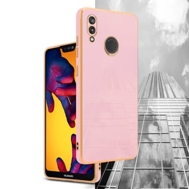 Huawei P20 LITE 2018 / NOVA 3E Skal Fodral Case (Rosa)
