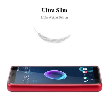 Skal HTC Desire 12 Fodral Case (Röd)