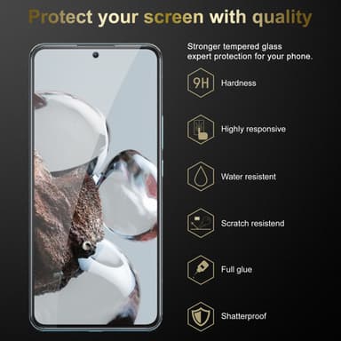 Xiaomi RedMi A1 3x Skyddsglas Skyddsfilm Skärmskydd