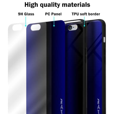 iPhone 6 PLUS / 6S PLUS Skal Fodral Case (Lila)