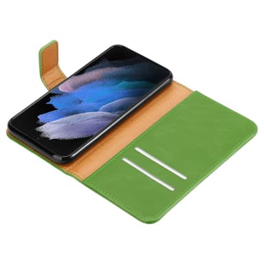 Samsung Galaxy S22 ULTRA Plånboksfodral Skal (Grön)