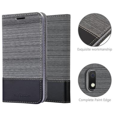 Samsung Galaxy A10 / M10 Plånboksfodral Skal (Grå)
