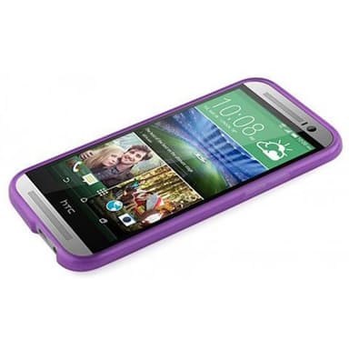 HTC ONE M8 Skal Fodral Case (Lila)