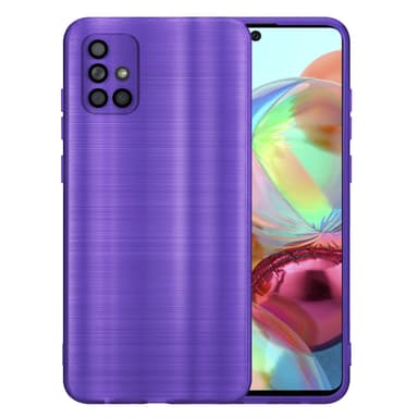 Samsung Galaxy A71 4G Skal Fodral Case (Lila)