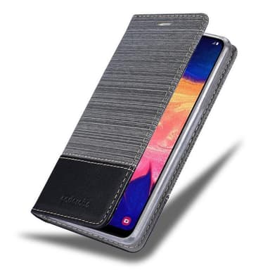 Samsung Galaxy A10 / M10 Plånboksfodral Skal (Grå)