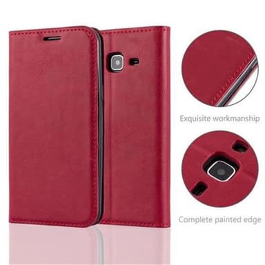 Samsung Galaxy J3 2016 Skal Fodral Case (Röd)