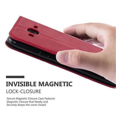 Samsung Galaxy J3 2016 Skal Fodral Case (Röd)