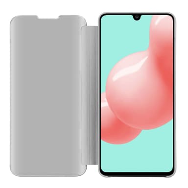 Samsung Galaxy A41 Plånboksfodral Skal (Silver)