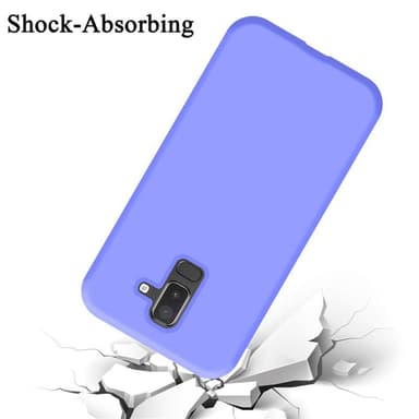 Samsung Galaxy A6 PLUS 2018 Skal Fodral Case (Lila)