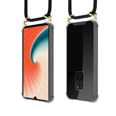 Huawei MATE 20 Skal Fodral Kedja (Svart)