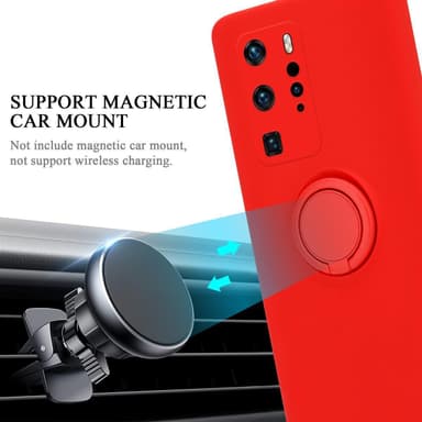 Skal Huawei P40 PRO / P40 PRO+ Fodral Case (Röd)
