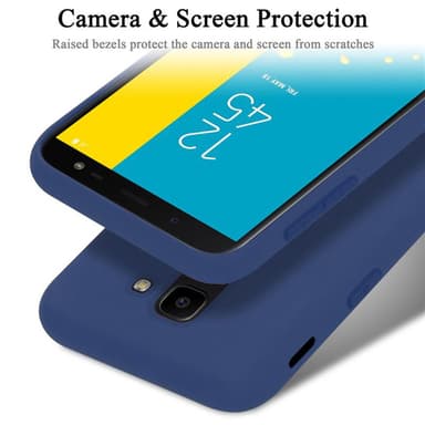 Samsung Galaxy J6 2018 Skal Fodral Case (Blå)