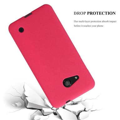Skal Nokia Lumia 550 Fodral Case (Röd)