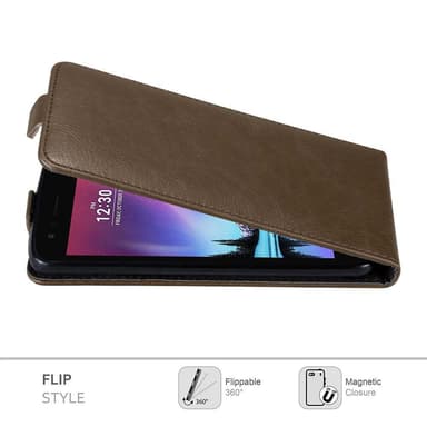 LG K4 2017 Flipfodral Skal (Brun)