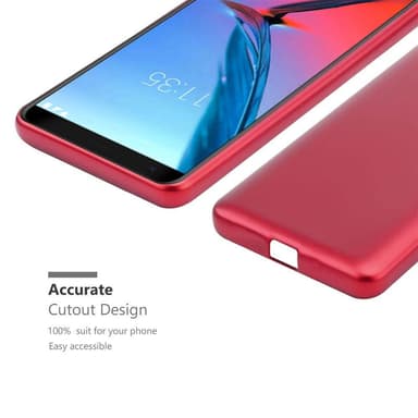 Skal ZTE Blade V9 Fodral Case (Röd)