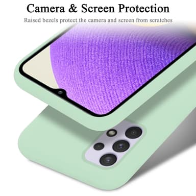 Samsung Galaxy A33 5G Skal Fodral Case (Grön)