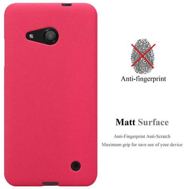 Skal Nokia Lumia 550 Fodral Case (Röd)