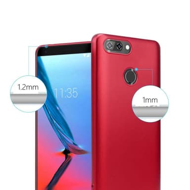 Skal ZTE Blade V9 Fodral Case (Röd)