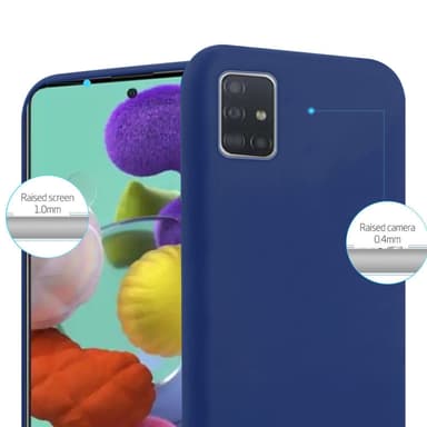 Skal Samsung Galaxy A72 4G / 5G Fodral Case (Blå)