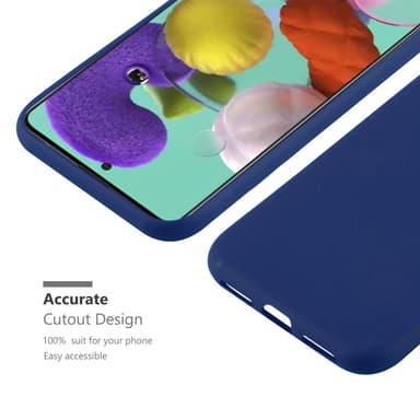 Skal Samsung Galaxy A72 4G / 5G Fodral Case (Blå)