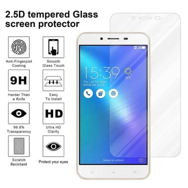 Asus ZenFone 3 MAX (5.5 tum) Skyddsglas Skyddsfilm