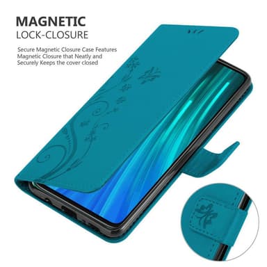 Xiaomi RedMi NOTE 8 PRO Plånboksfodral Skal (Blå)