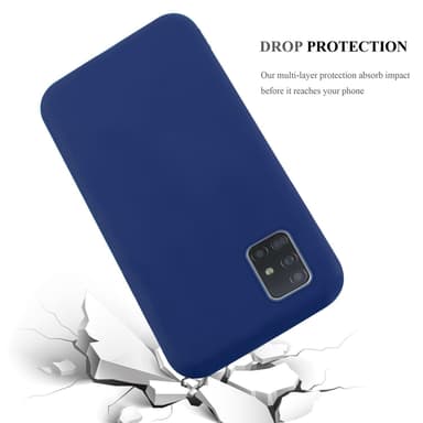 Skal Samsung Galaxy A72 4G / 5G Fodral Case (Blå)